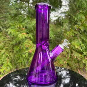 BRIGHT PURPLE 10″ THICK 9 MM BONG